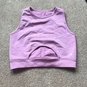 Aura Athletic Pink sports bra/tank top, size s/m